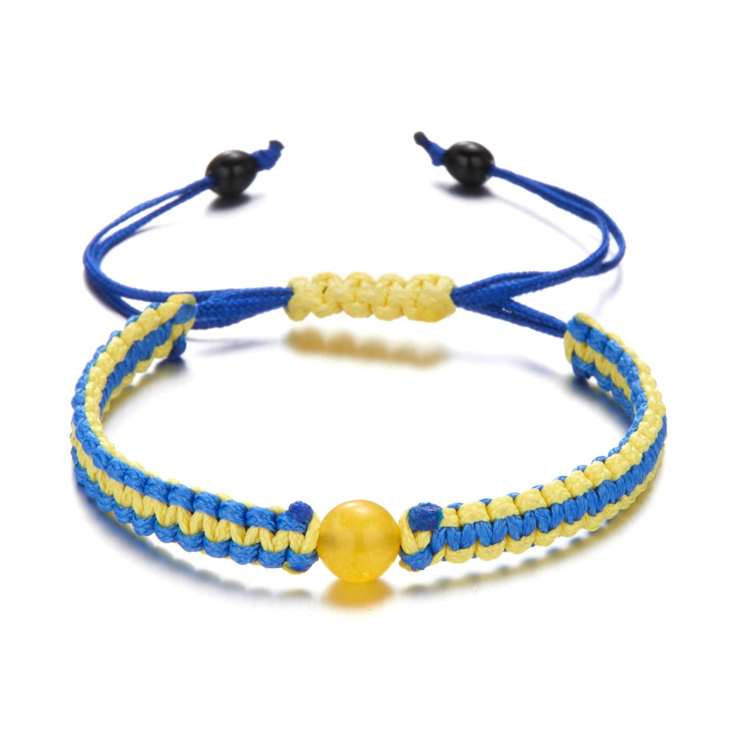 Fashion Ukraine Creative Beads Yellow Blue Bracelets