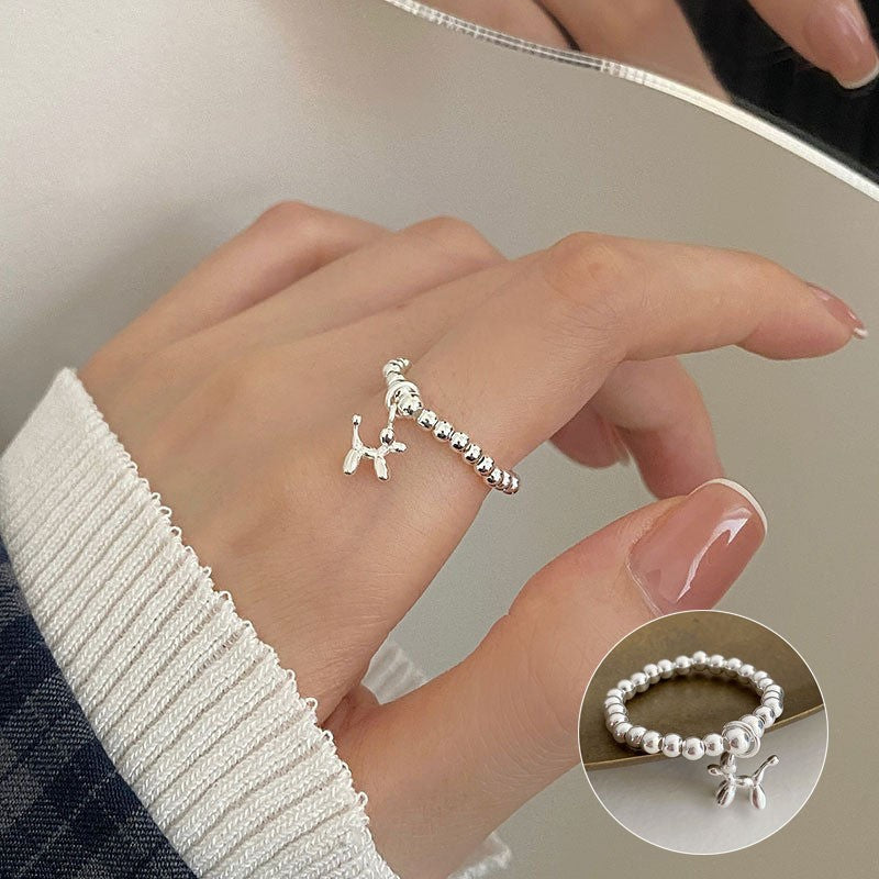 Women's High-grade Metal Personality Creative Elegant Open Sweet Cool Index Finger Rings