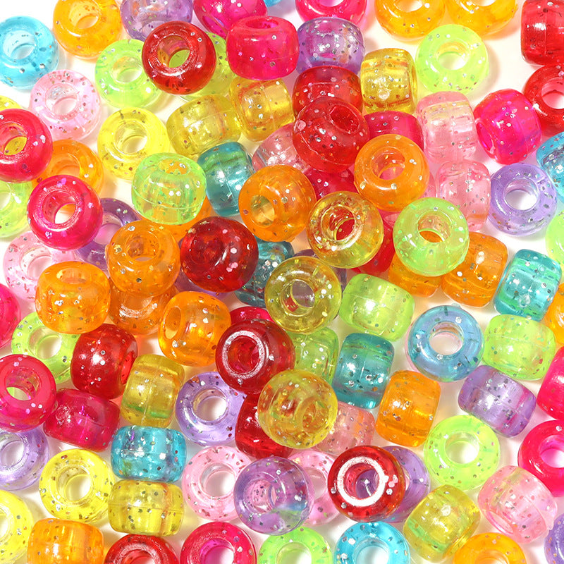 Large Hole Beads Colorful Onion Powder Jewelry Accessories