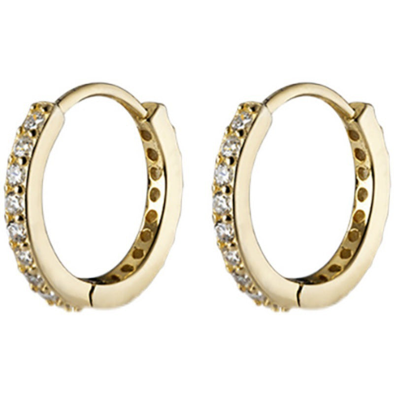 Female Simple Wind Ear Clip Refined Earrings