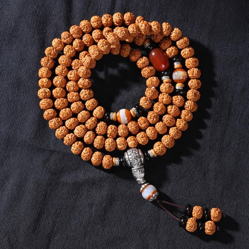 Men's Seed Corpulent Bodhi Small King Hand Toy Indonesia Necklaces