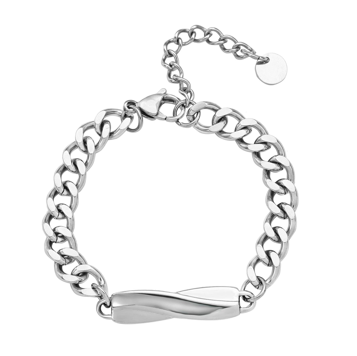 Women's & Men's Fashion Titanium Steel Thorn Hip Hop Bracelets