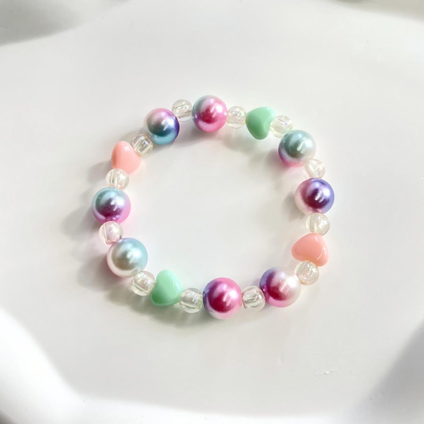 Children's Cartoon Suit Pearl Female Accessories Princess Jewelry Does Bracelets