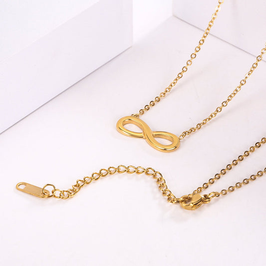 Titanium Steel Clavicle Chain Cold Style Simple Necklaces