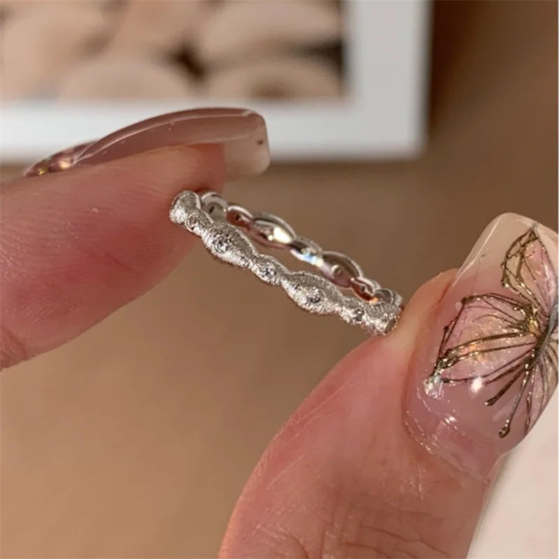 Niche Style Design High Sense Versatile Opening Rings