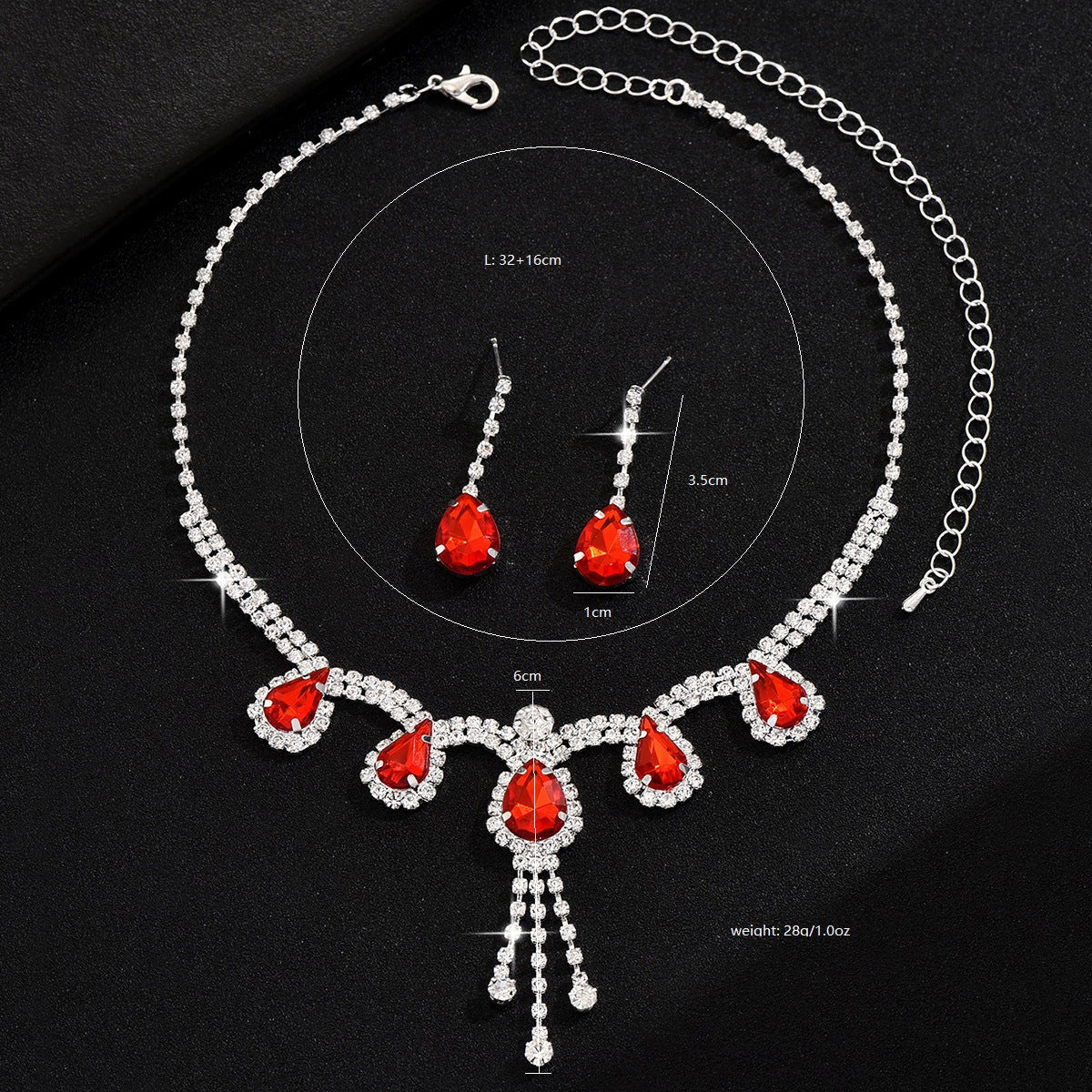 Women's Drop Ear Retro Elegant Affordable Luxury Fashion Jewelry Set
