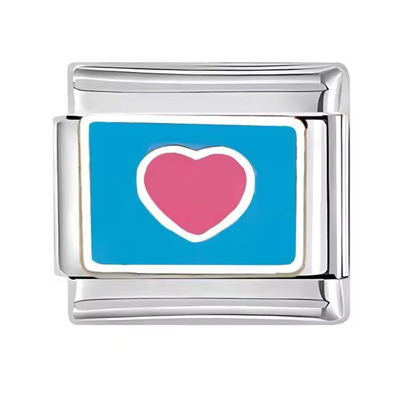 Module Love Rainbow Pattern Can Be Random Bracelet