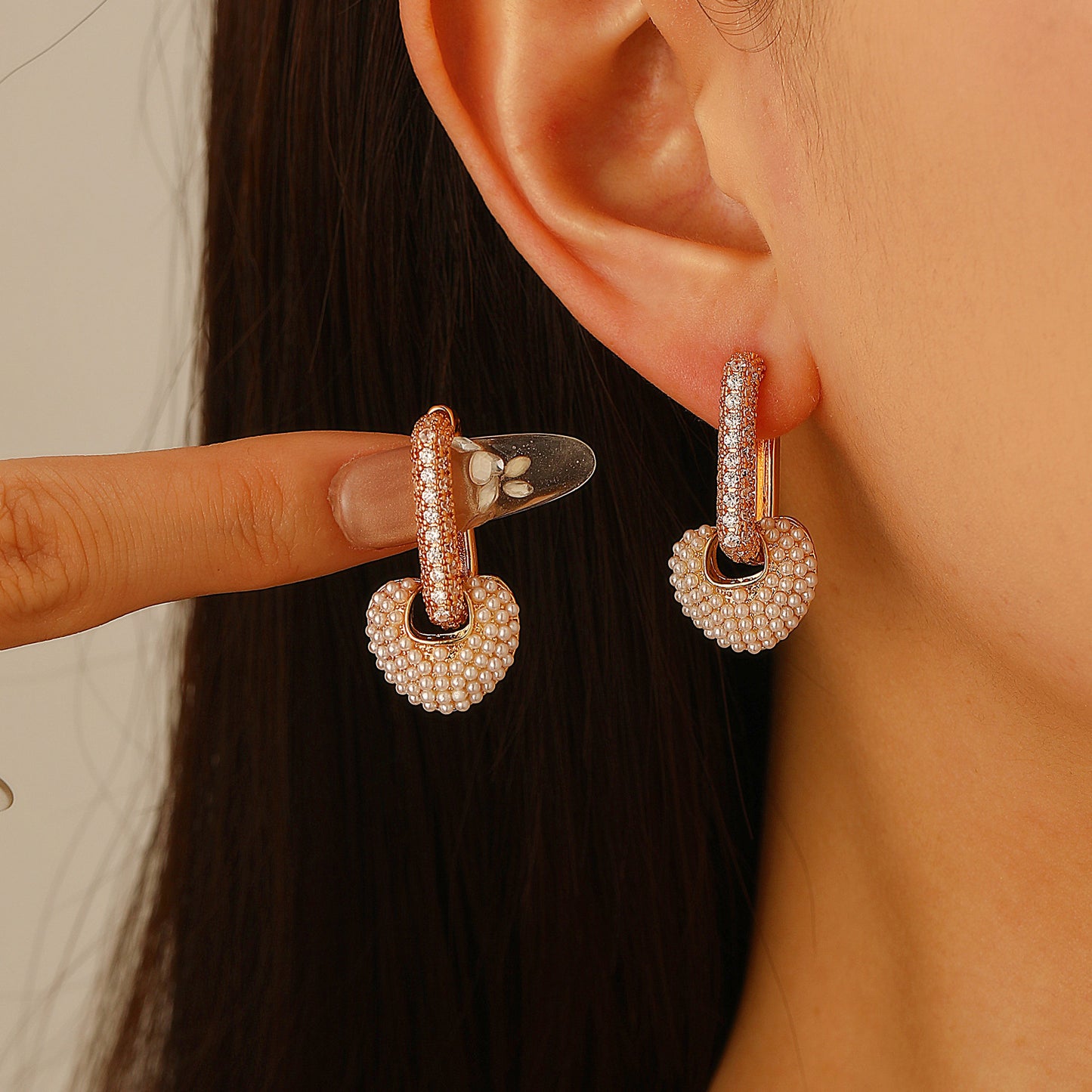 Fashion High Profile Generous Sense Irregular Circles Female Temperament Personality Earrings
