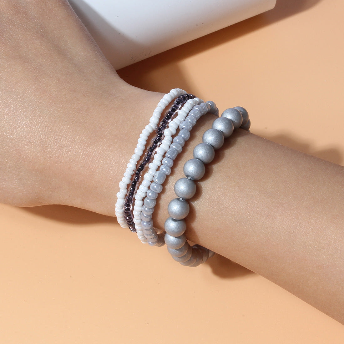 Bohemian Beaded Fashion Bead Mixed Color Bracelets
