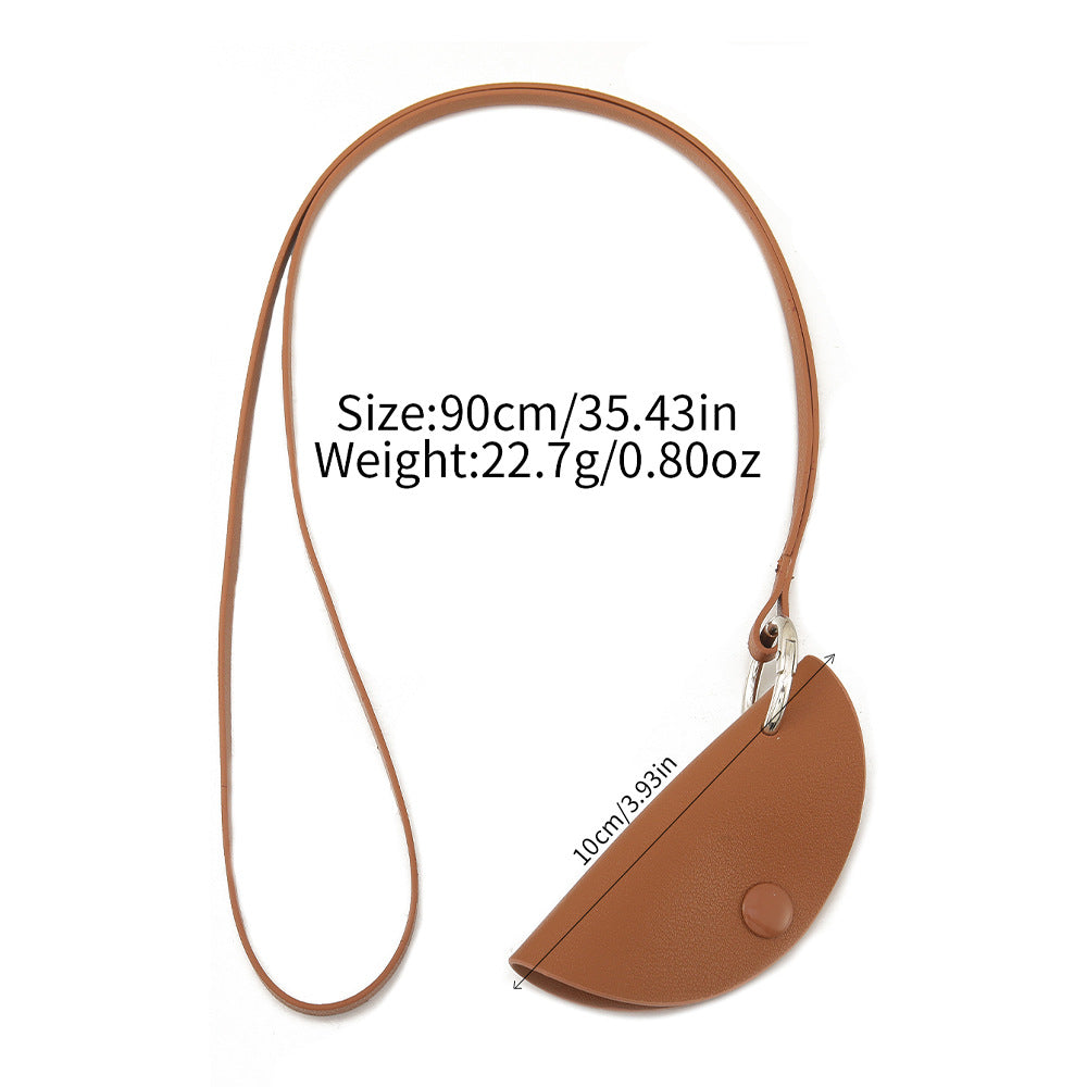 Sketch Vase Three-dimensional Leather Design Halter Minority Fashion Simple Necklaces