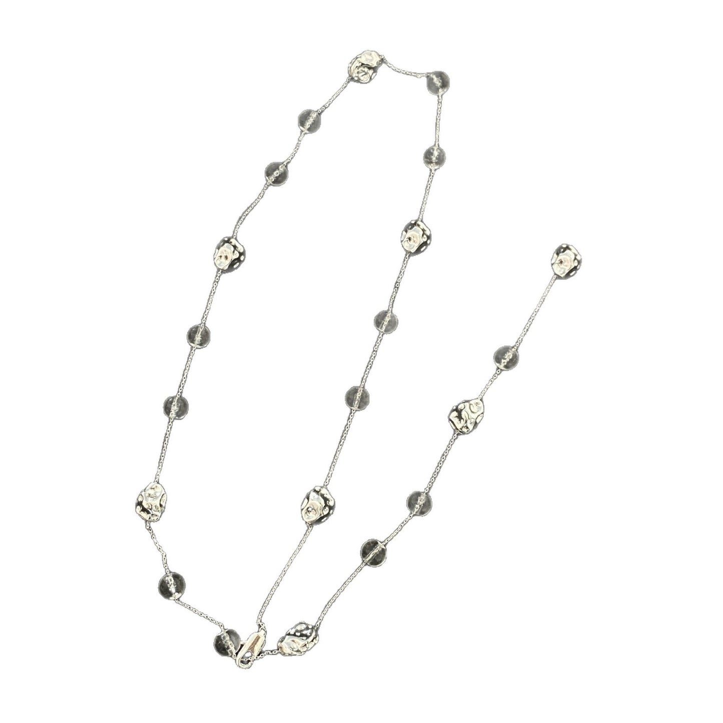 Crystal Streamer Beaded High Sense More Than Fashionable Wearing Methods Necklace