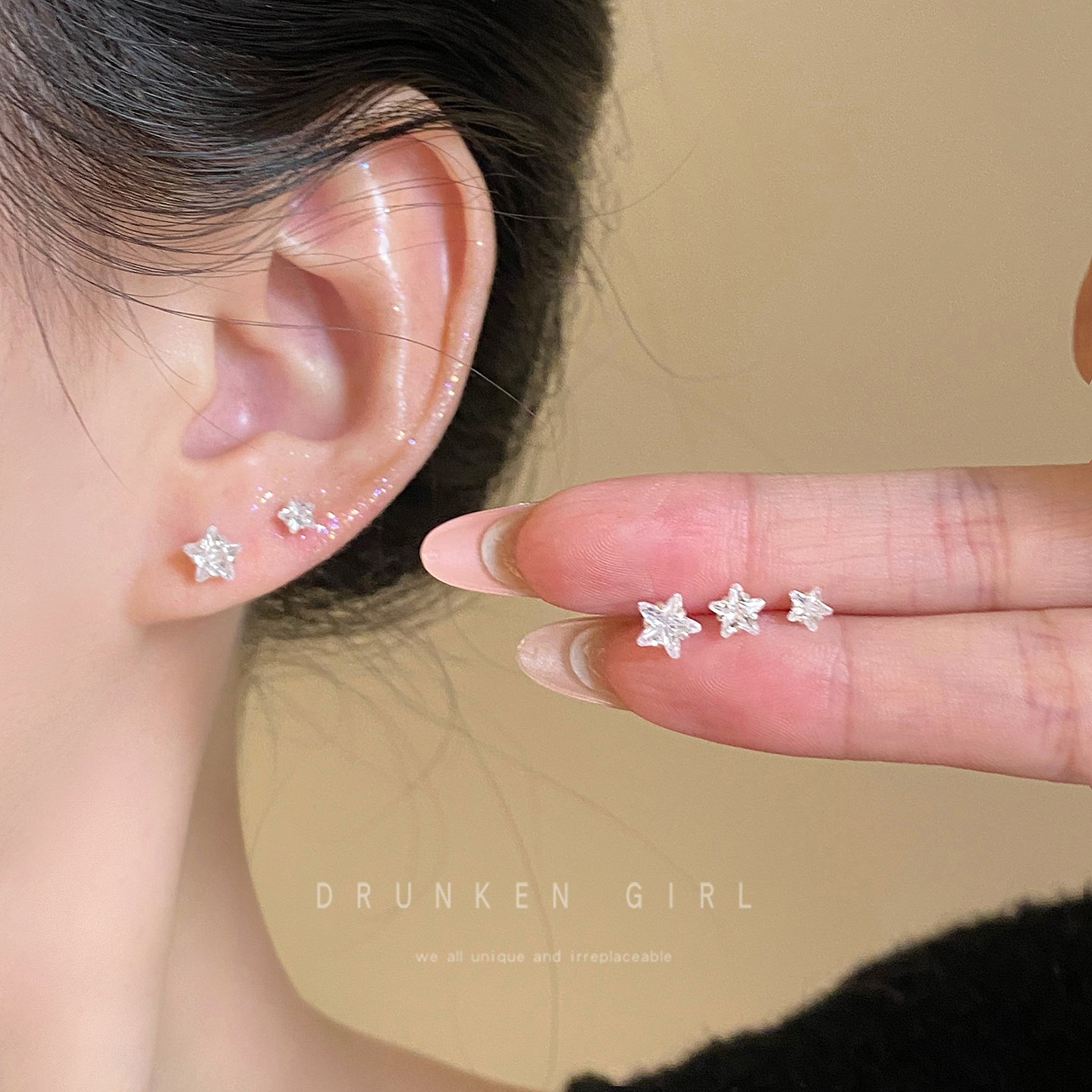 Women's Star Zircon For Sleeping No Need To Take Off Rings