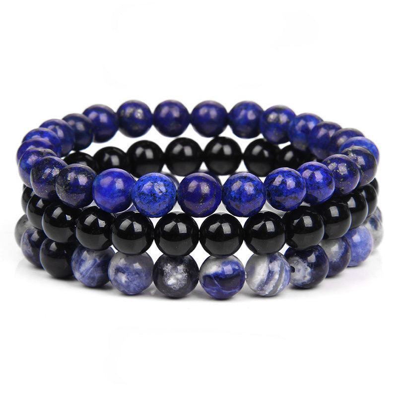 Women's & Men's Tigereye Turquoise Hematite Amethyst Suit Jewelry Bracelets