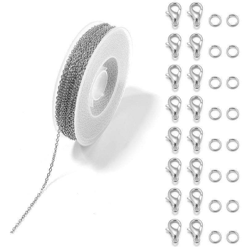 Electroplating Strap Reel Lobster Buckle Combination Jewelry Accessories