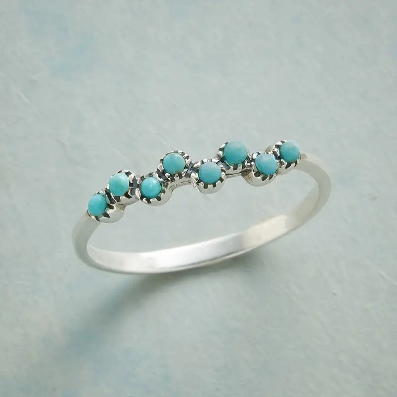 Women's Row Diamond Fashion Personality Stackable Design Index Finger Rings