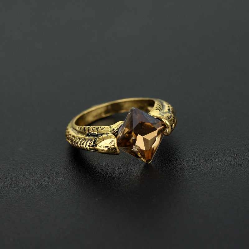 Magic Academy Resurrection Stone Deathly Hallows Ring