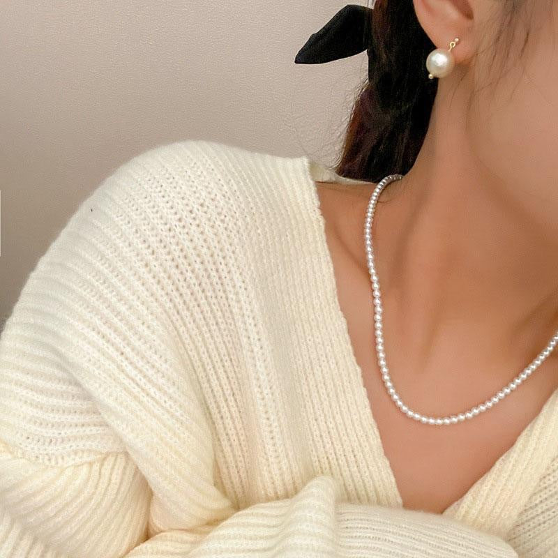 Classic Style Versatile Basic High-quality Glass Necklaces