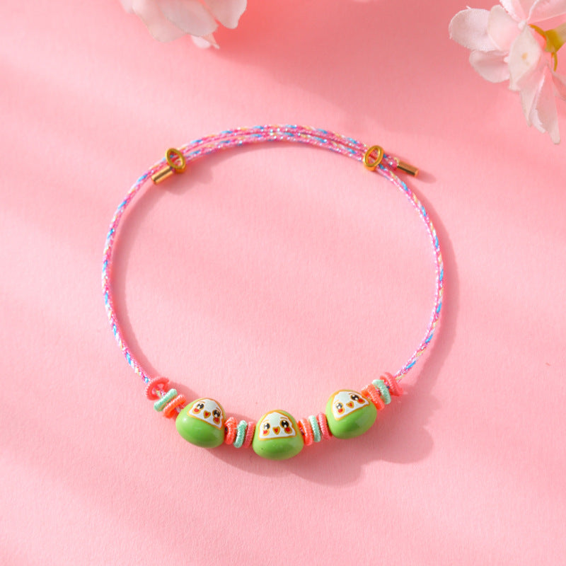 Children's Hundred Dragon Boat Festival Colorful Braided Rope Batches Of Goods Bracelets