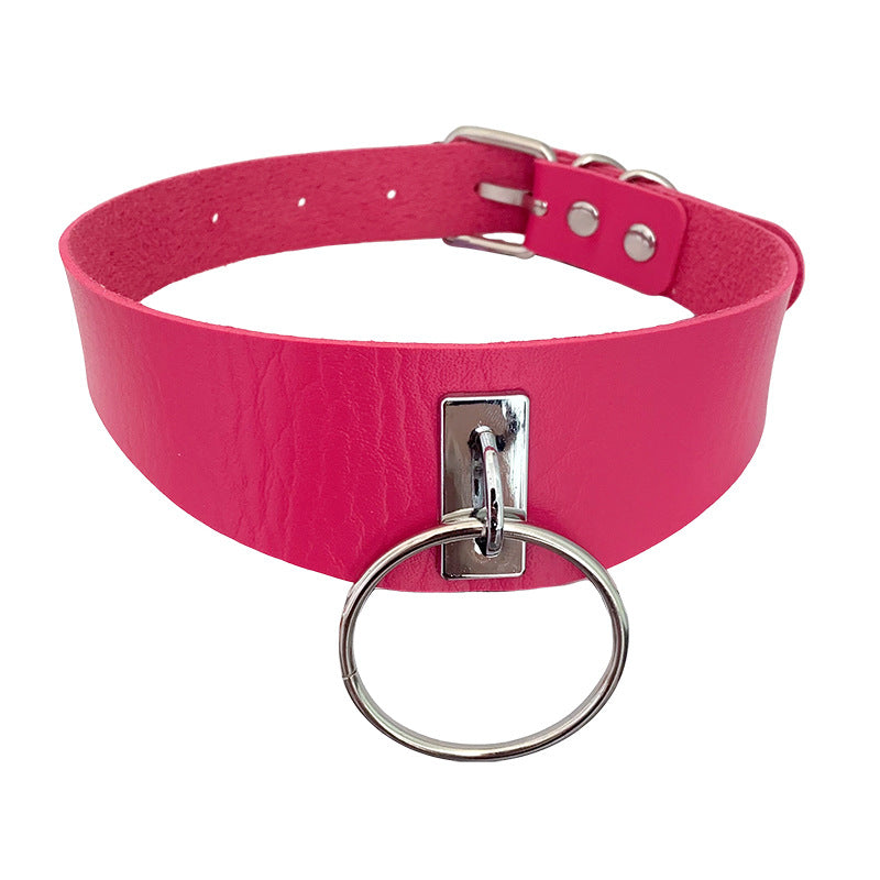 Personality Hip Hop Punk Trend Leather Rings