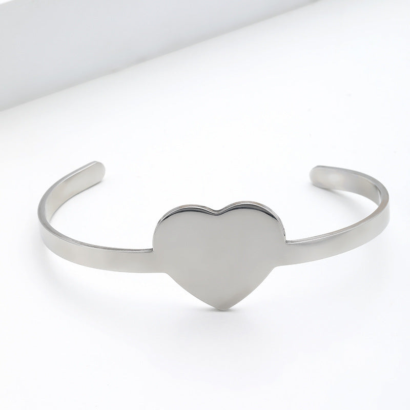 Stainless Steel Multicolor Laser Blank Material Bracelets