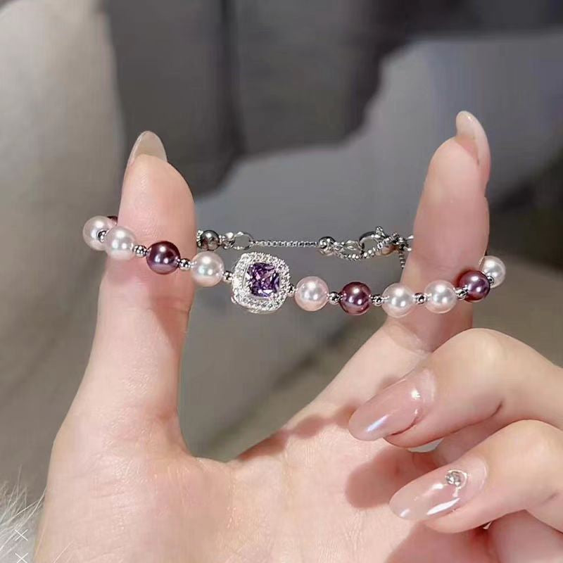 Women's French Court Pearl Retro Elegance High-grade Bracelets