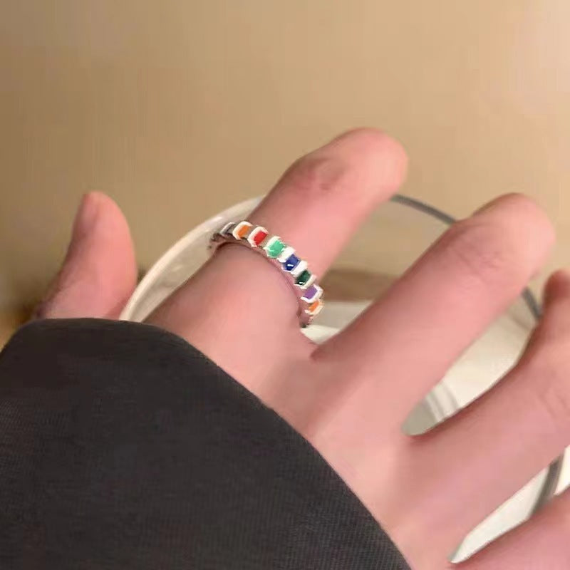 Monster Female Fashion Trendy Switchable Index Ring