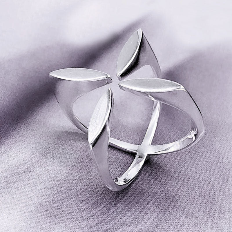 Women's Opening Fresh Temperament Branch Buds Index Ring