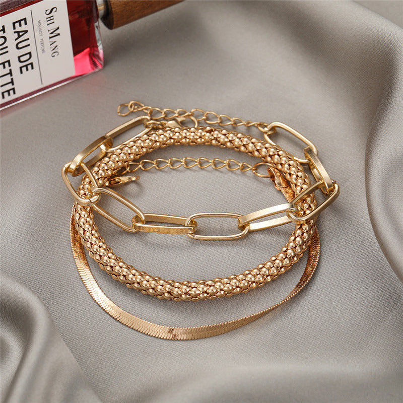 Creative Retro Snake Bones Chain Trendy Bracelets