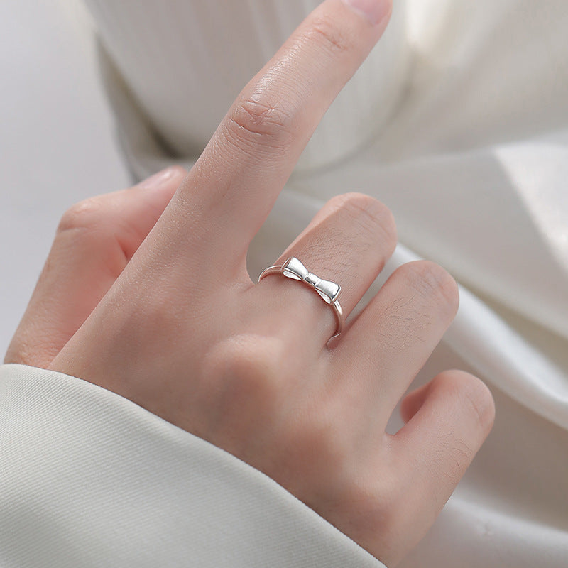Female Design High-grade Light Luxury Open Index Ring