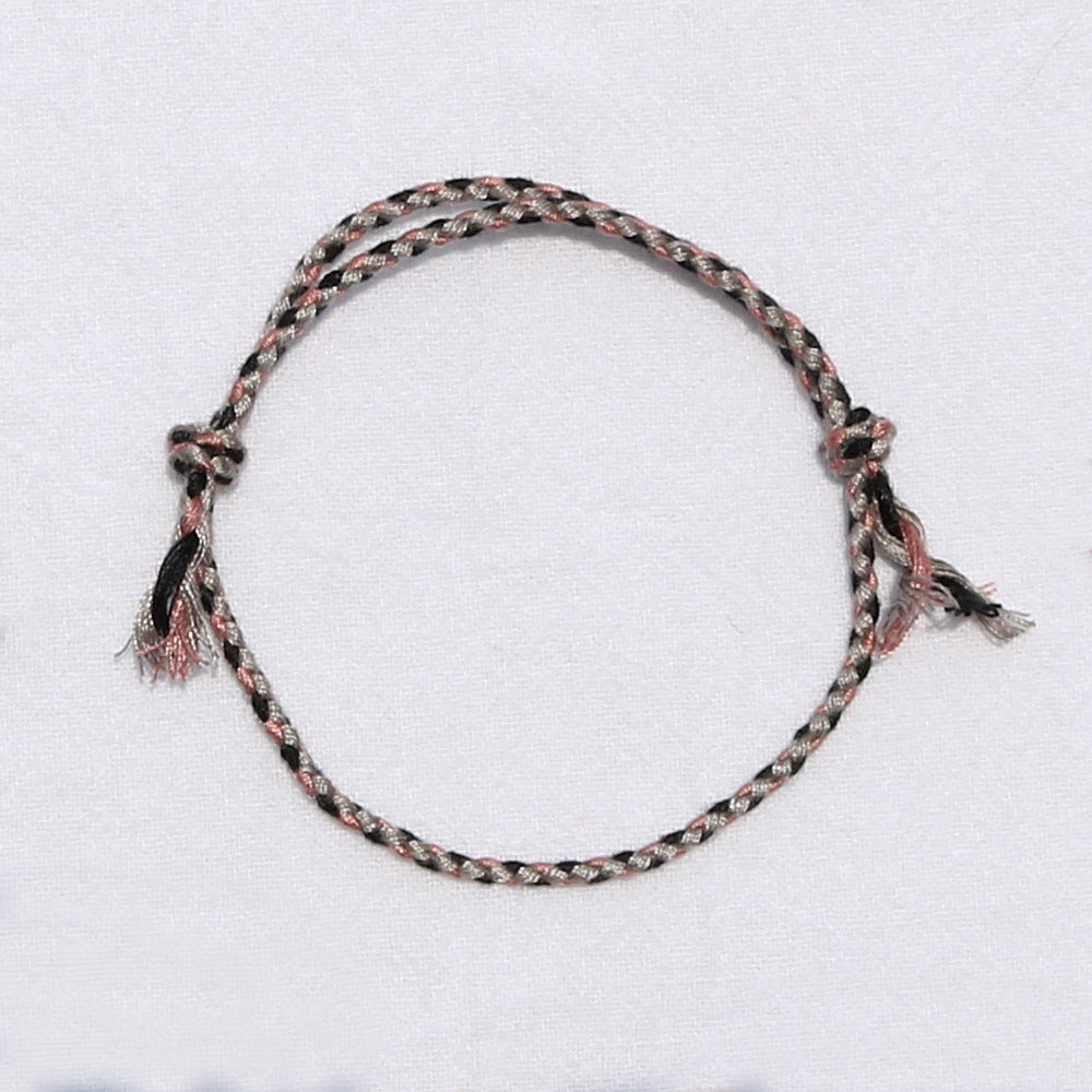 Hand-woven Tibetan Hand Rub Thread Carrying Bracelets