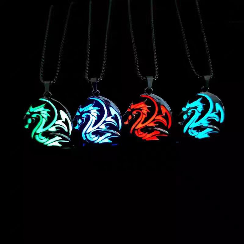 Men's & Children's Domineering Luminous Trendy Cool Fashion Hip Necklaces