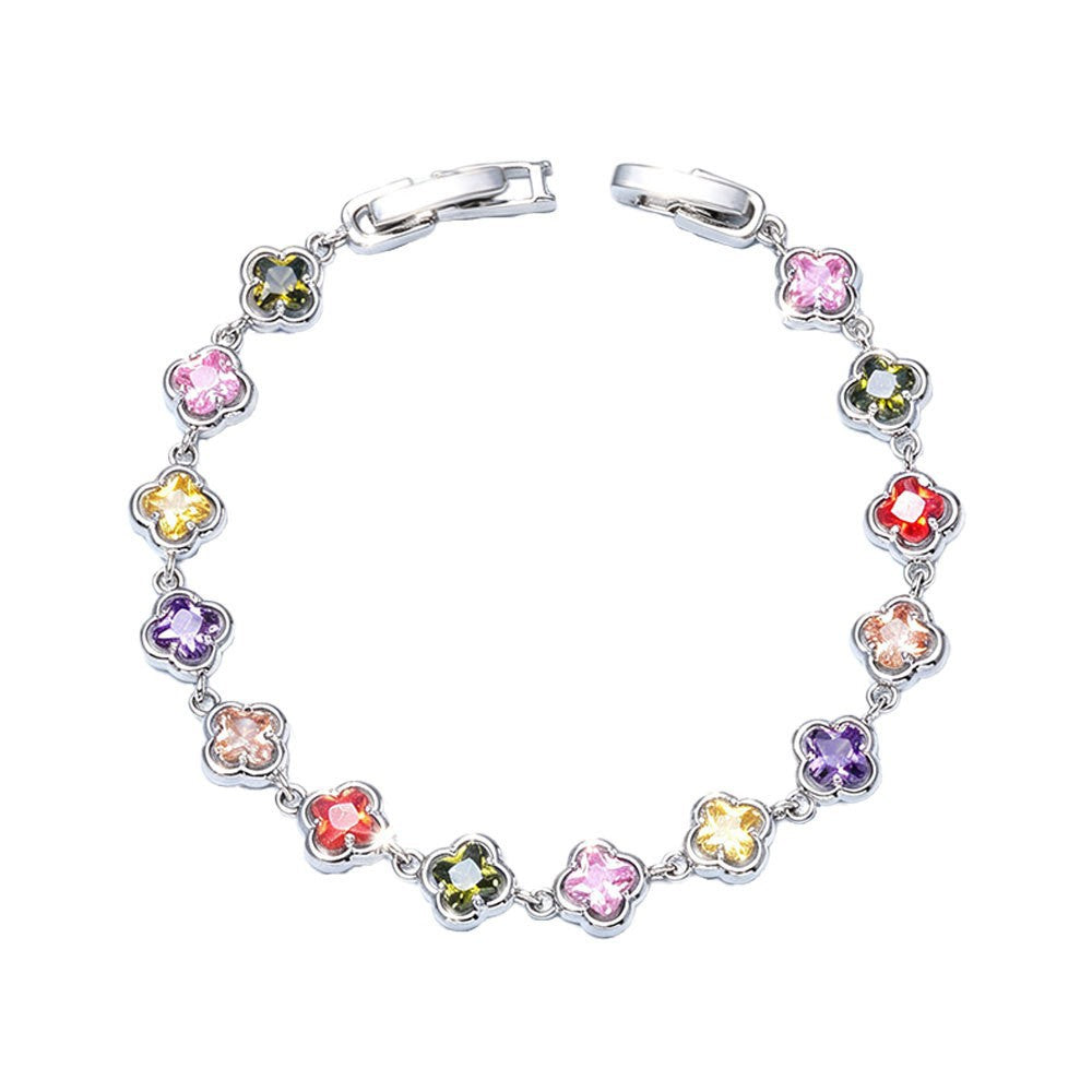 Women's Clover Light Luxury Exquisite High-grade Retro Fashion Jewelry Set