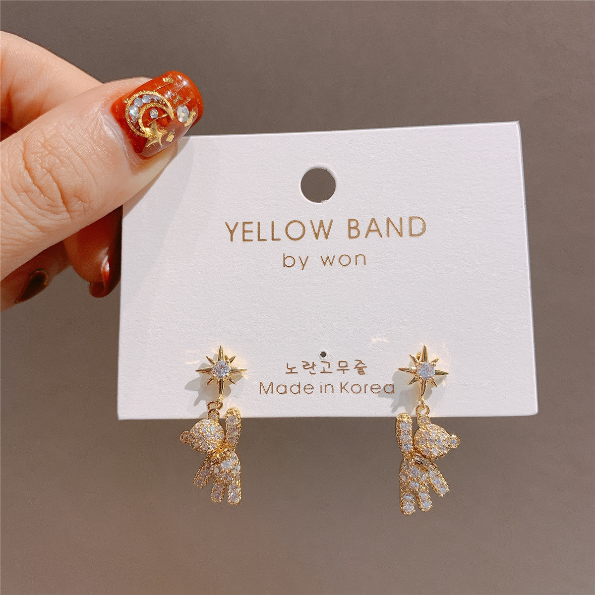 Women's Sier Needle Stall Night Market Fashion Earrings