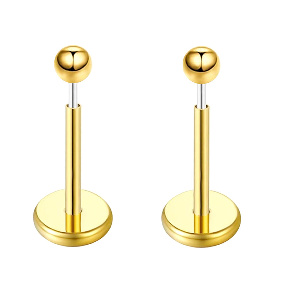 Best-selling Personality Flat Back Beautiful Elegant Earings Summer Stud Earrings