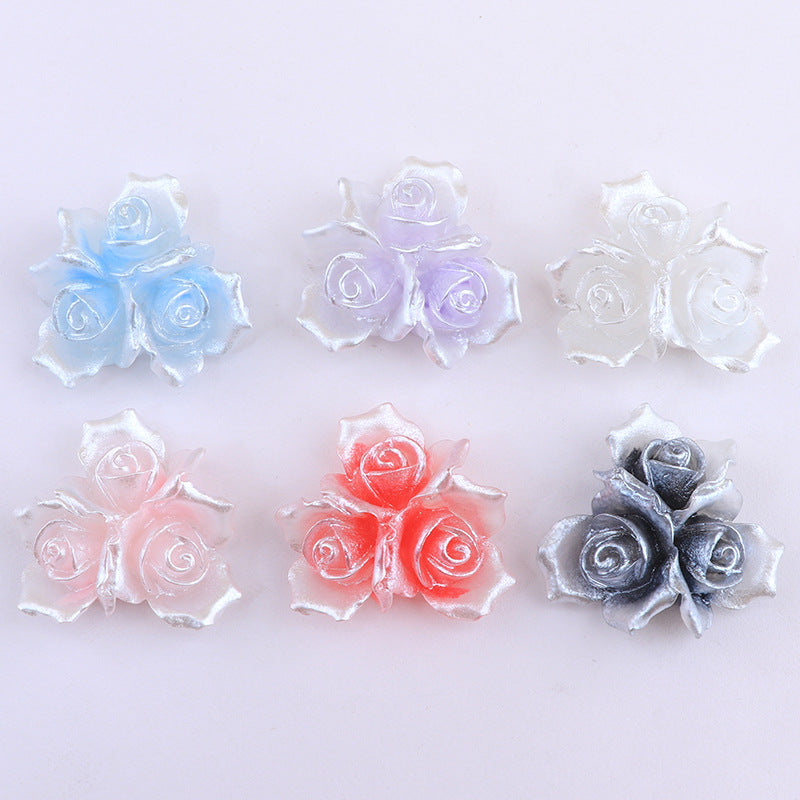 Flower Making Phone Case Ear Barrettes Decoration Material Jewelry Accessories