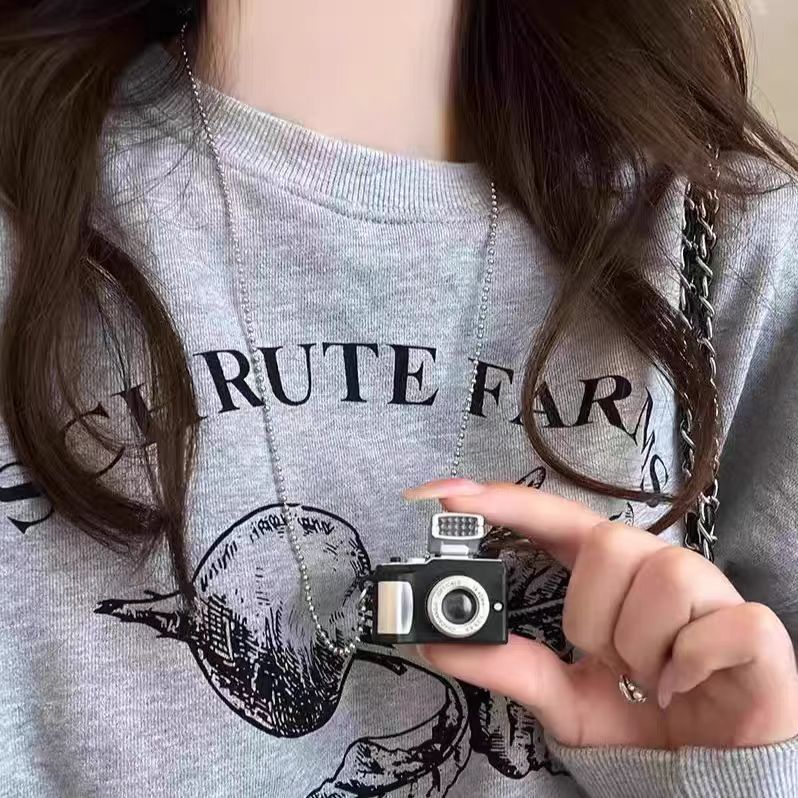 Female Fashion Cool Disco Long Sweater Chain Hip Necklaces