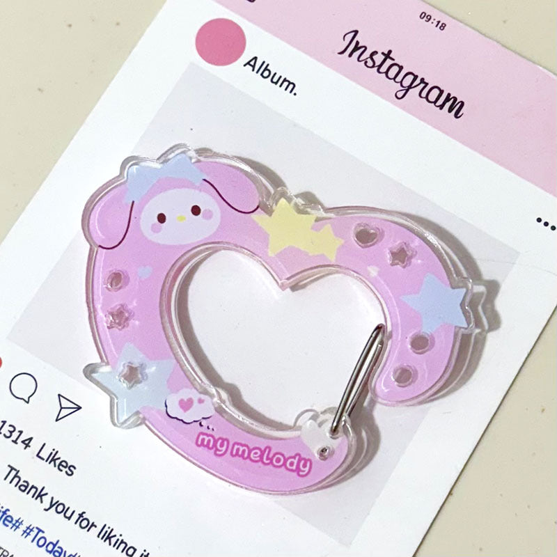 Acrylic Shaped Multifunctional Key Cartoon Shape Jewelry Accessories