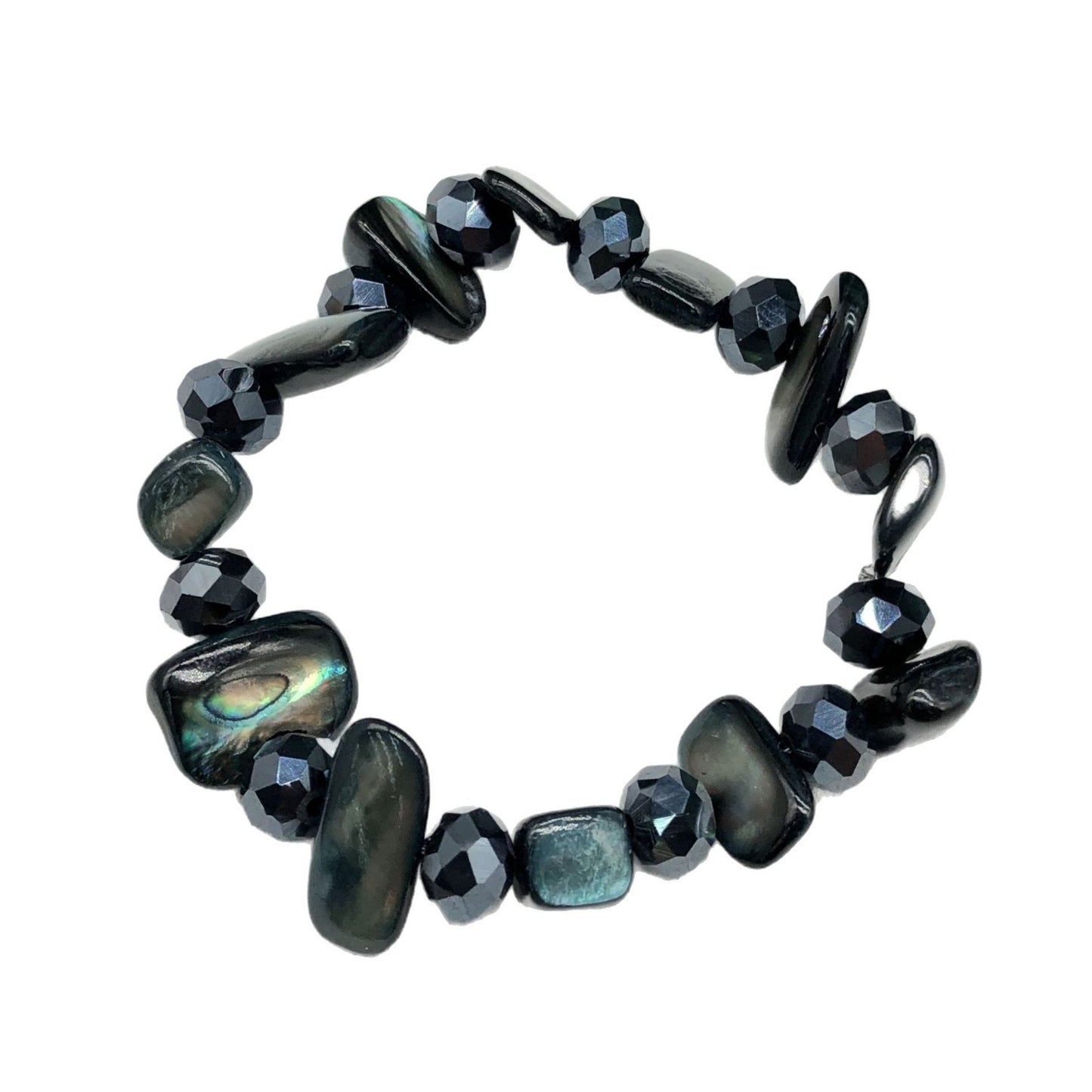 Colorful Dopamine Shell Simple Fresh Elastic String Various Bracelet