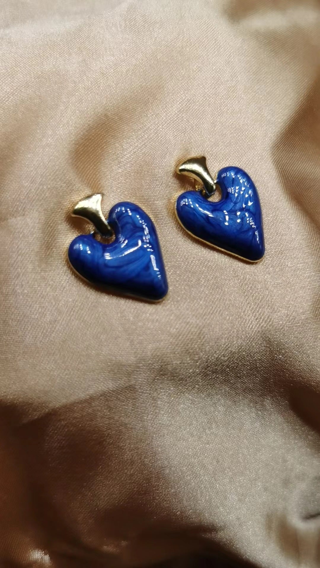 Women's Fairy Sweet Potato Purple Blue Pink High-grade Temperament Stud Earrings