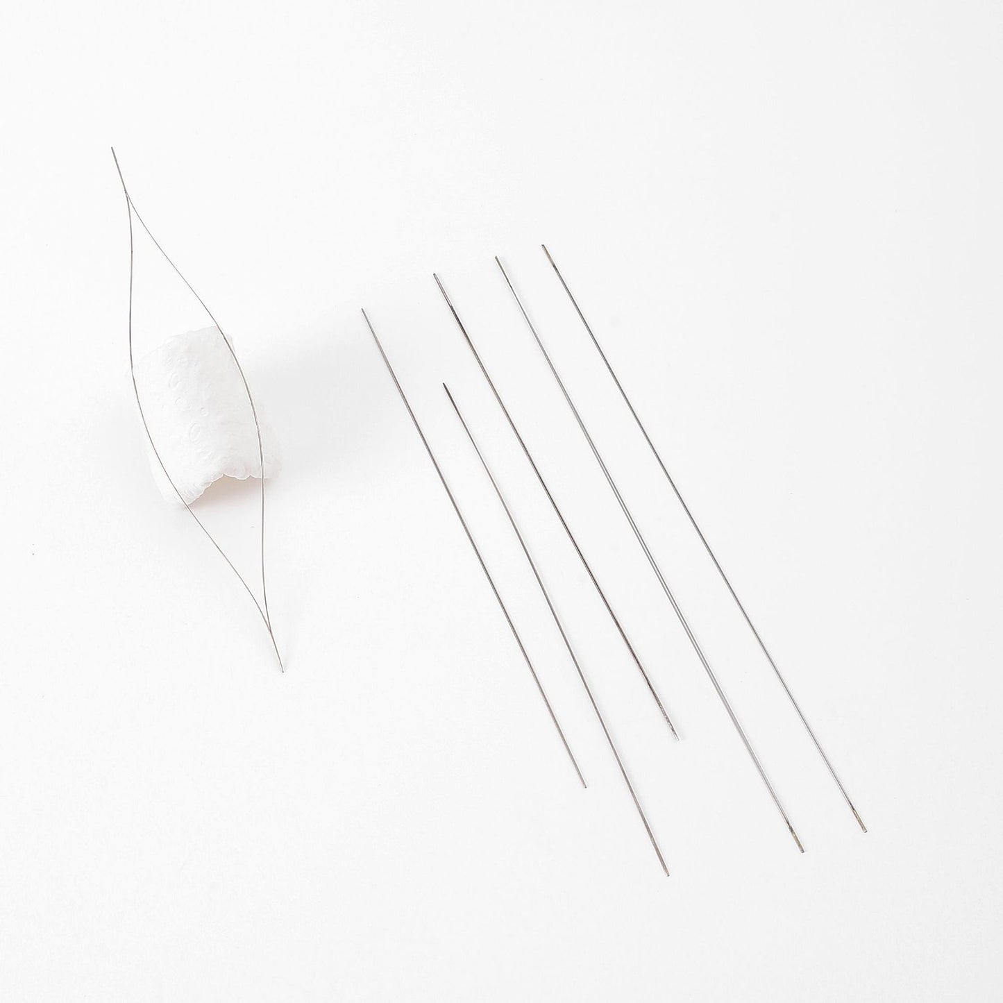 Beaded Thimble Scissors Copper Wire Filament Jewelry Accessories