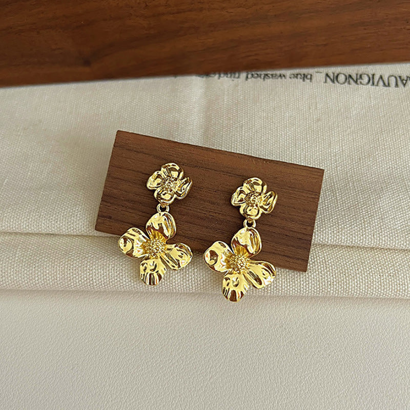 Women's Chinese Style Light Luxury High-grade Niche Earrings