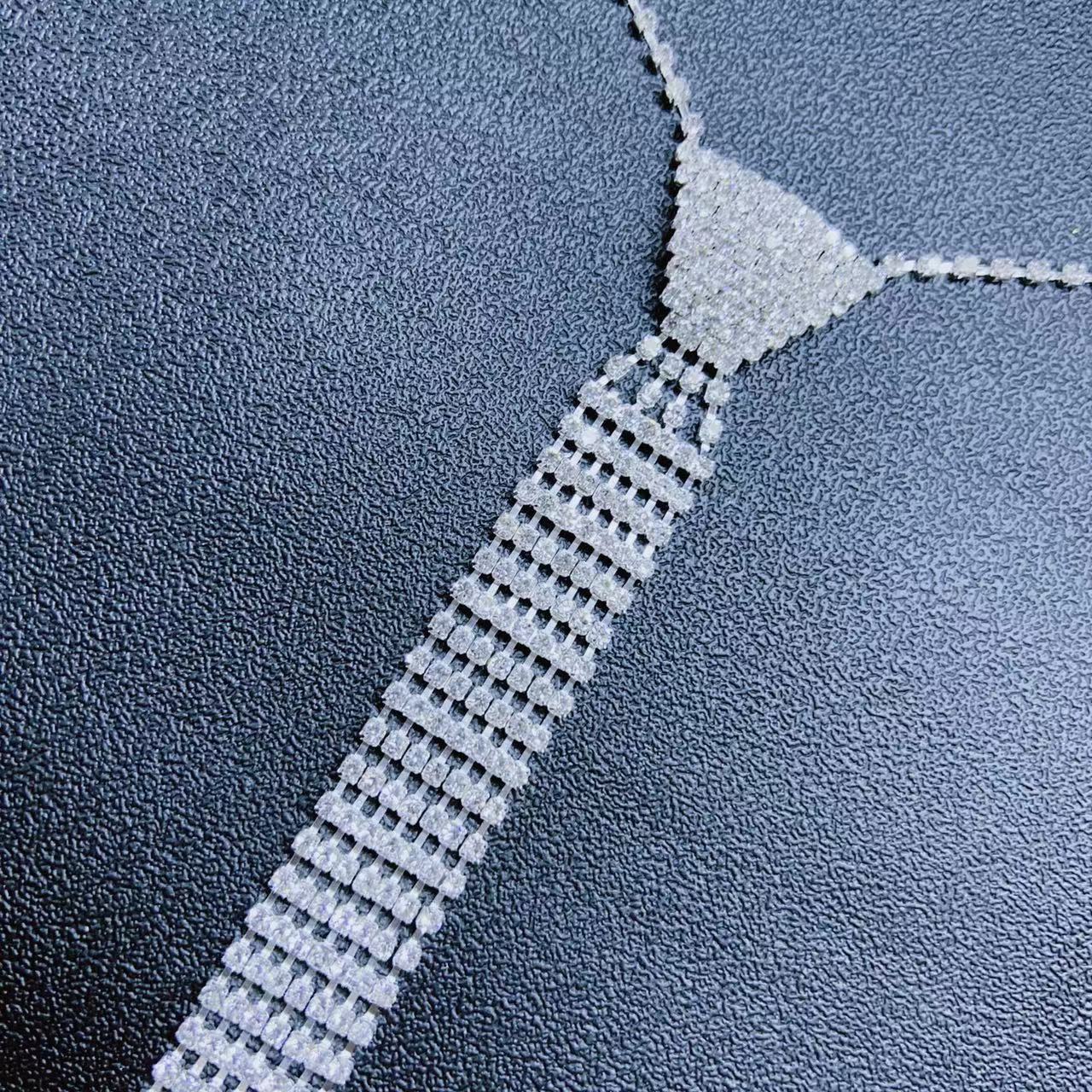 Women's & Men's Rhinestone Tie Wedding Gown Dress Arrow-shaped Artistic Jewelry Accessories