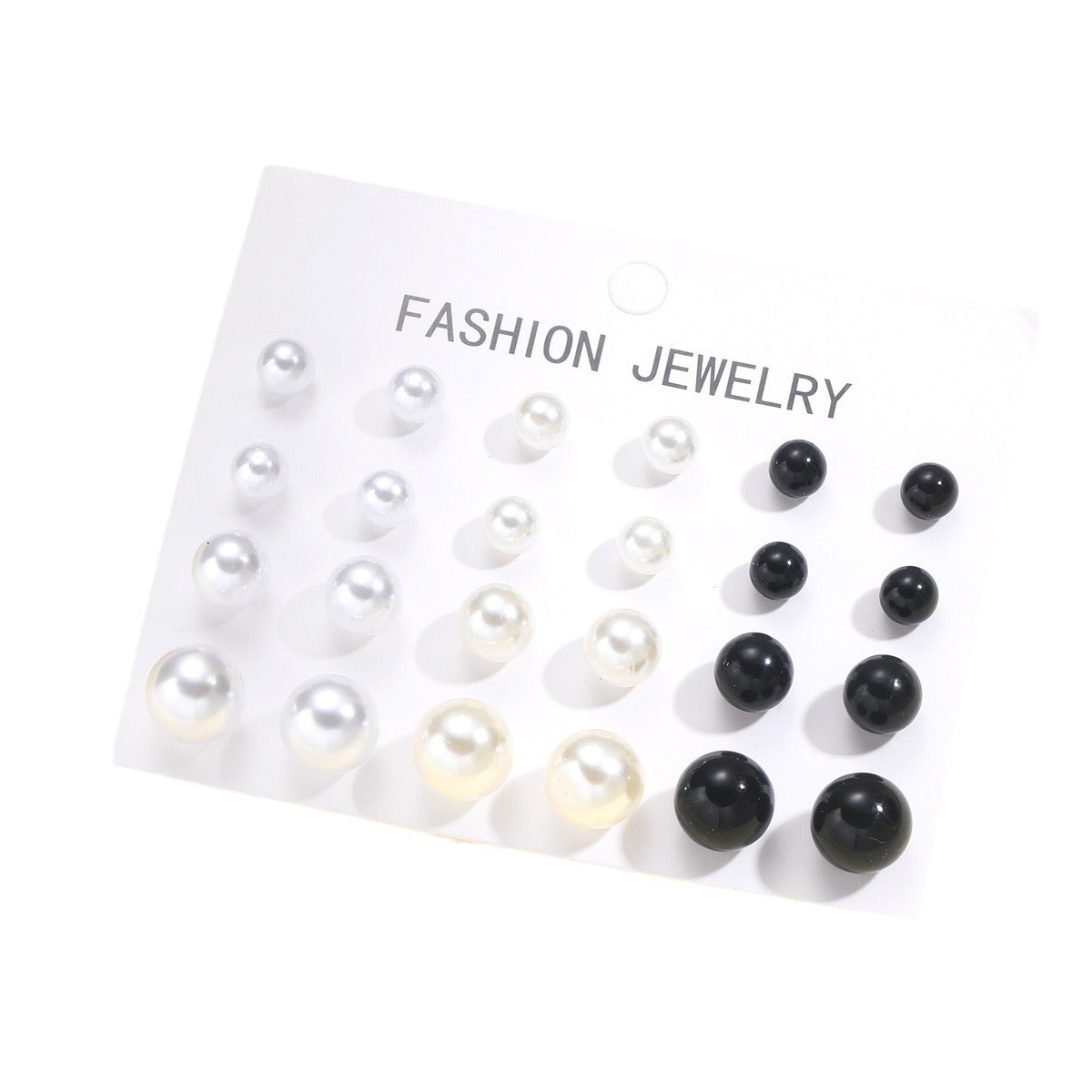 Simple Set High-grade Retro Temperament Three-color Earrings
