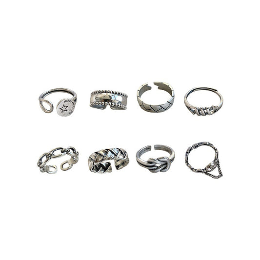 Women's Retro Combined Fashion Personality Index Finger Rings