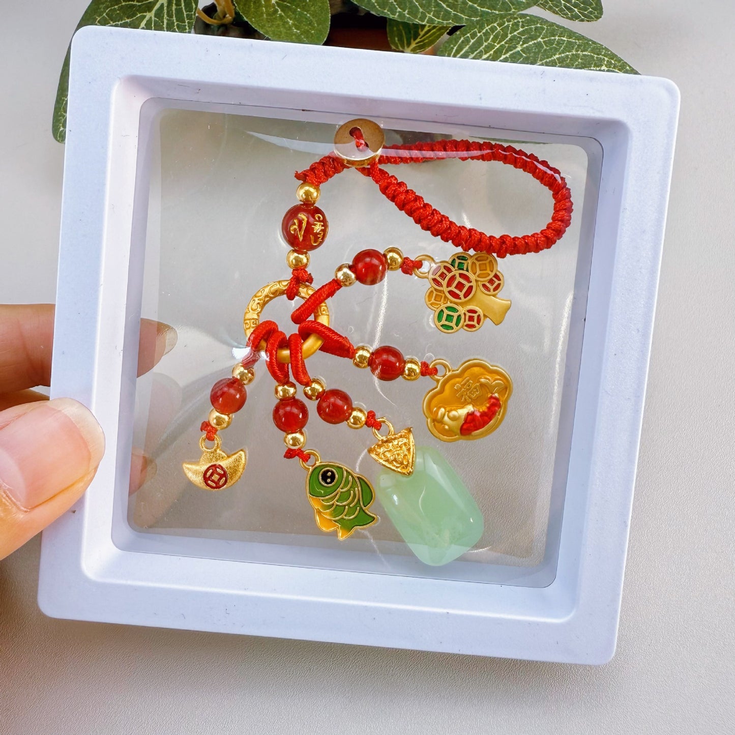 Copper Couple National Fashion Enamel Dripping Oil Hanging Ornaments