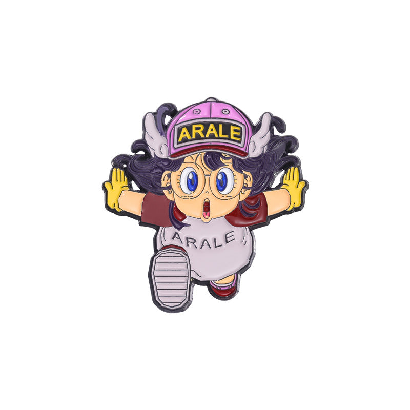 Cartoon Anime Series Metal Fixed Brooch Exquisite Brooches