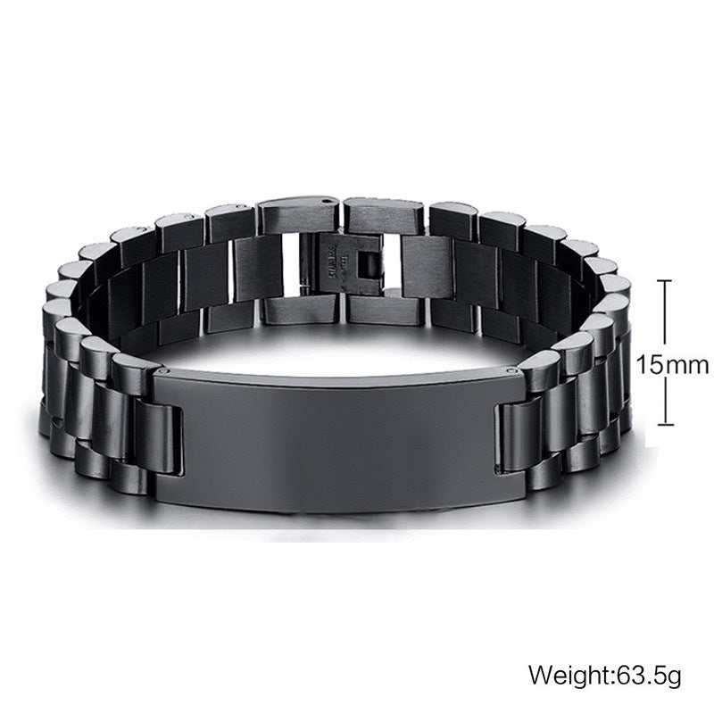 Charming Popular Cool Men's Stainless Steel Bracelet
