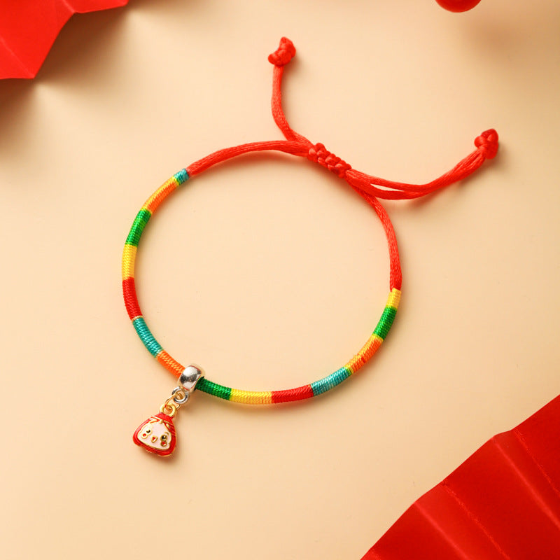 Children's Hundred Dragon Boat Festival Colorful Braided Rope Batches Of Goods Bracelets