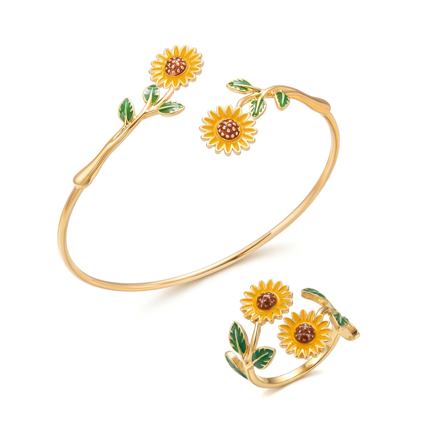 French Romantic Oil Dripping Red Rose Flower Design Light Luxury Bracelets