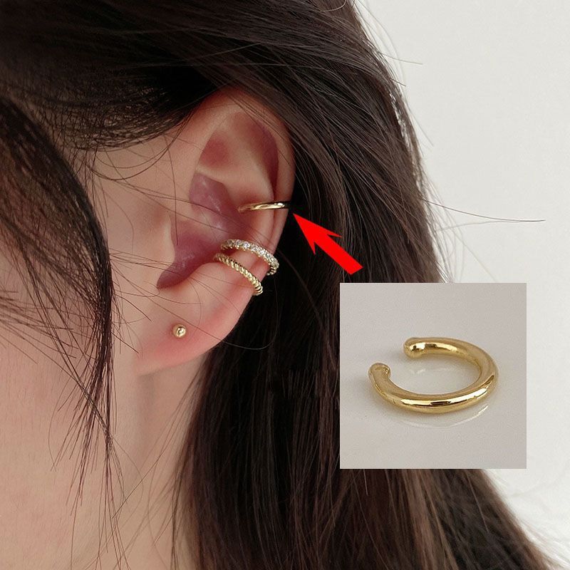 Clip Without Pierced Female Graceful Fashionable Retro Aloofness Earrings